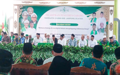 PCNU Gorontalo Sukses Gelar Pelantikan Pengurus Baru Masa hikmat 2024-2029