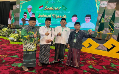 Pengurus Cabang Nahdlatul Ulama (PCNU) Gorontalo Ikuti Seminar Sistem Istimbath Hukum dan Bahtsul Masail